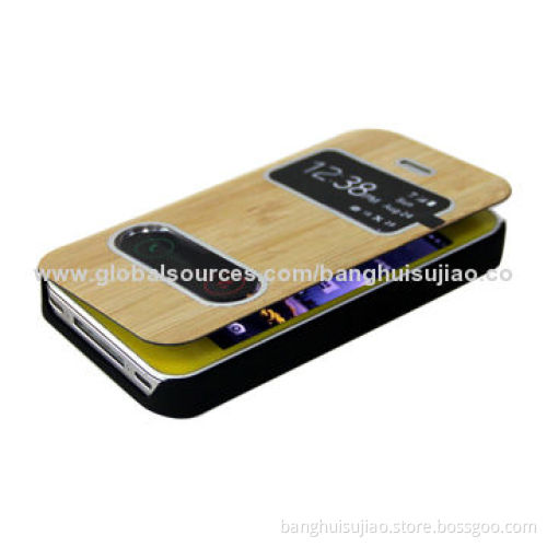 Wooden Case for iPhone, Ultra-slim and Lightweight